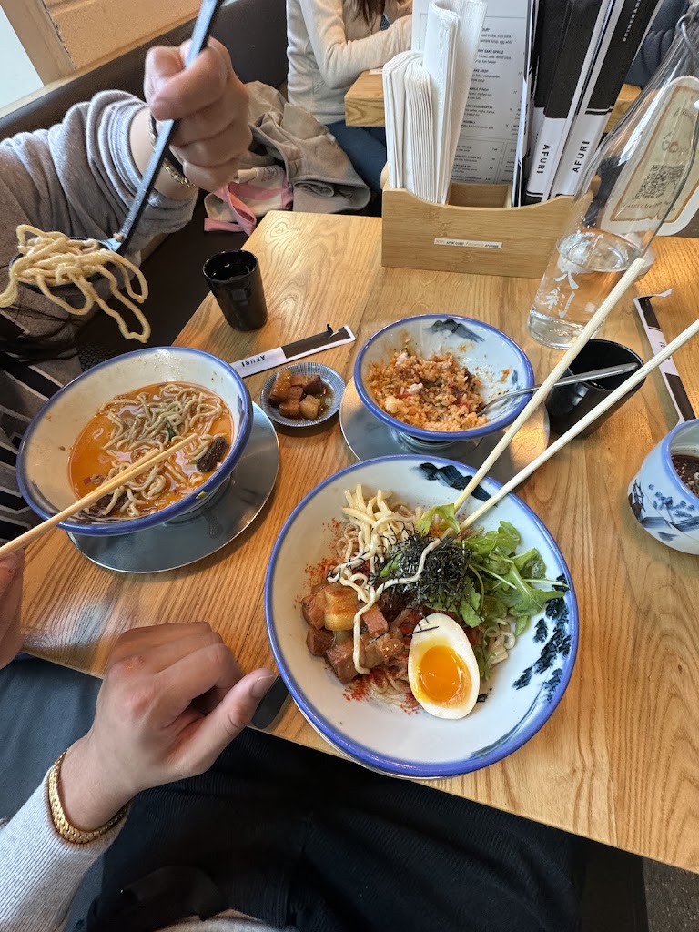 AFURI ramen + dumpling Toronto