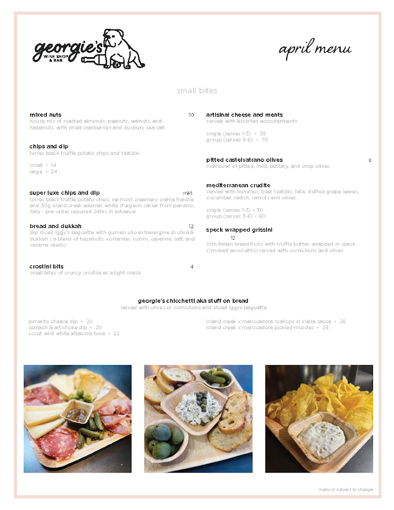 Georgie's Wine Bar (and Shop)