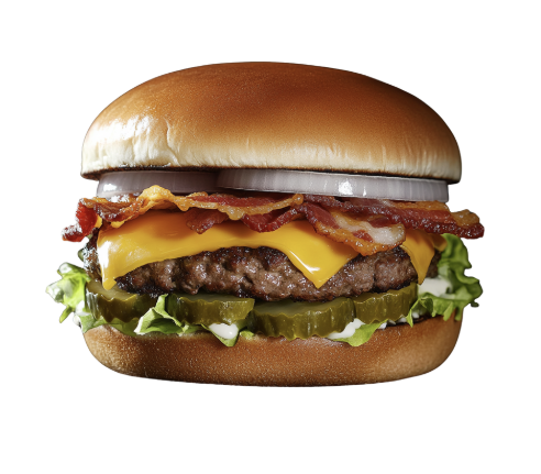 The Burger Monk (Flame Grilled)