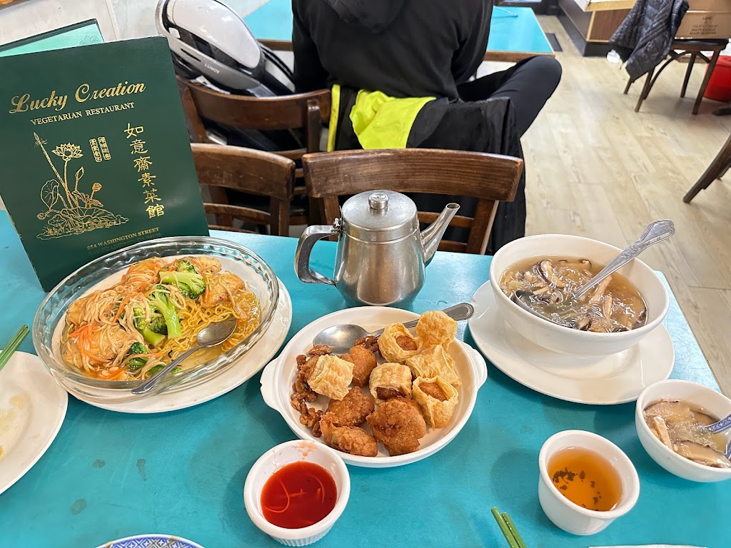 The Lucky Creation Vegetarian Restaurant