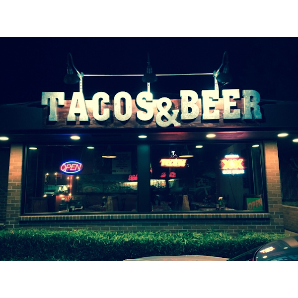 Tacos and beer