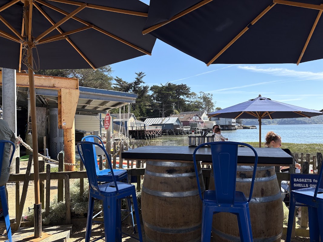 The Boat Oyster Bar at the Hog Island Oyster Farm